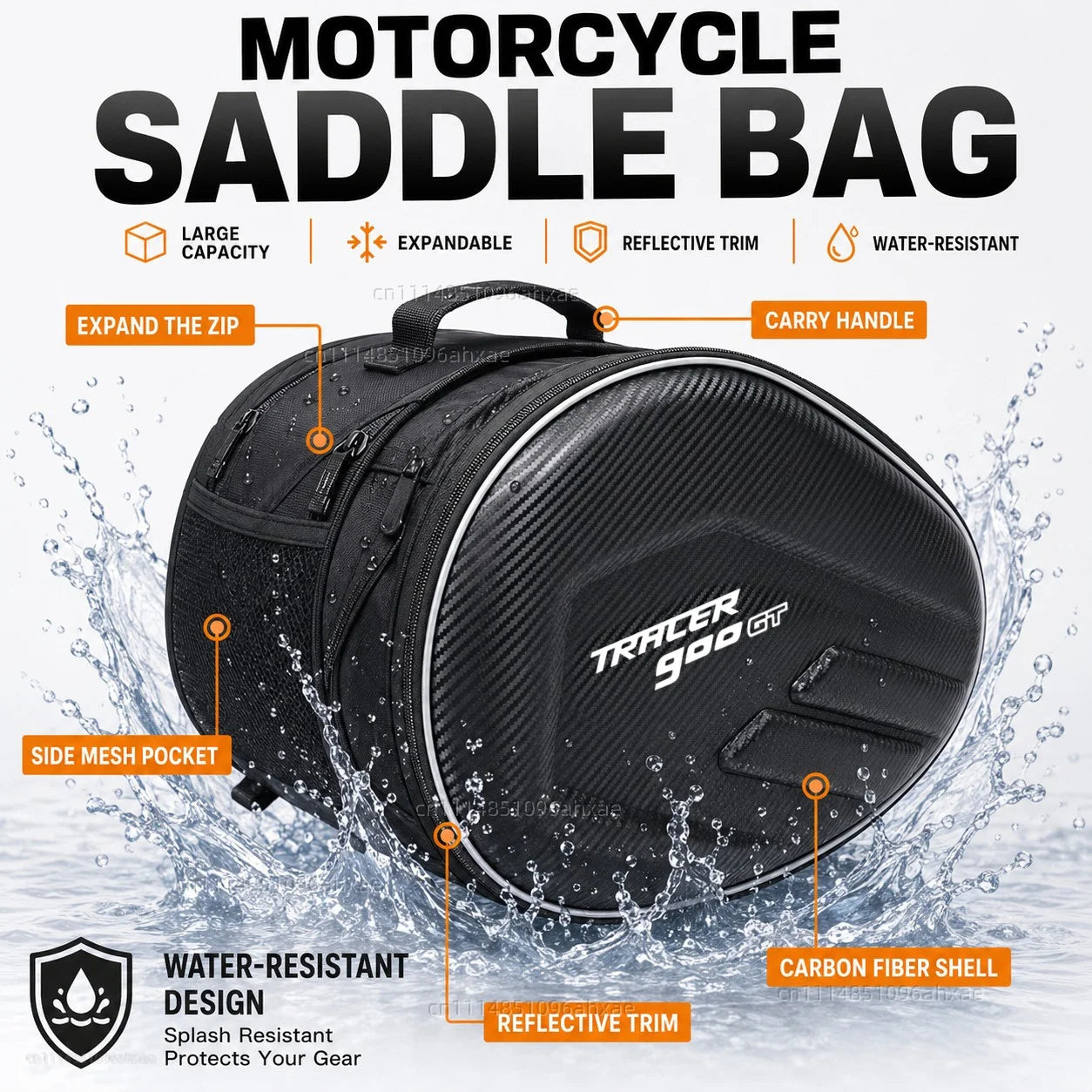 For YAMAHA TRACER 900GT 700GT 700 900 GT MT09 MT07 MT 07 09 2PCS Motorcycle Pannier Bags Luggage Saddle Bags Side Storage Fork