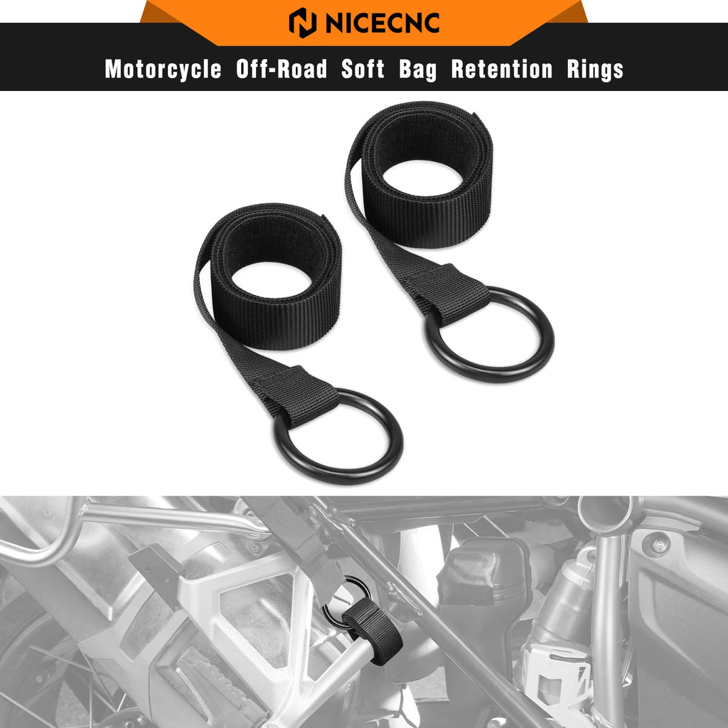 Motorcycle ATV UTV Soft Bag Retention Rings For Yamaha Tenere 700 XTZ 700 BMW R1250GS R1200GS GSA KTM 790 890 Duke Adventure