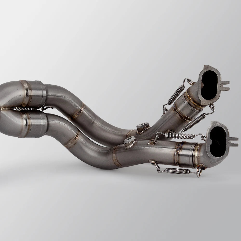 For Ducati Panigale/Streetfighter V4/V4R/V4S 2018-2024 Motorcycle Exhaust Full System Manifold With Cover Escape Project Muffler