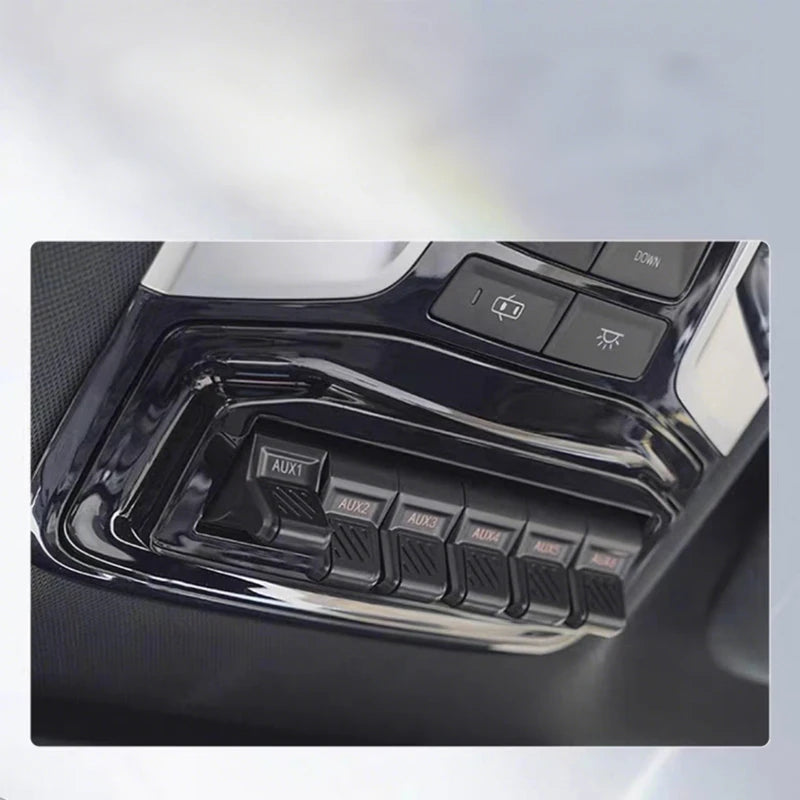 BYD Leopard 5 8 Special Six - way Aircraft - style Switch Spotlights Relay Control Box Searchlight Switch Modification