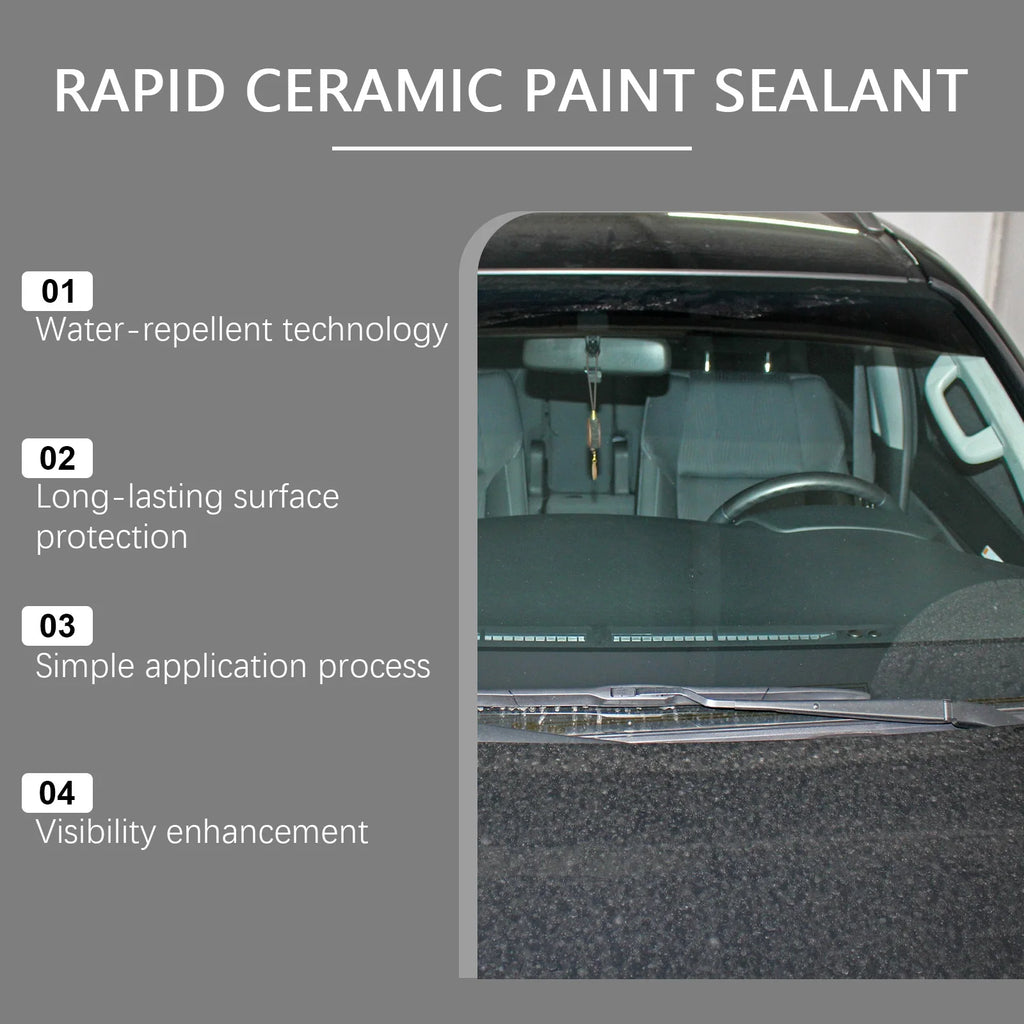 Platinum Ceramic Car Coating Spray Rapid Paint High Gloss Glass Rain Repellent Acid Rain Protect Auto Exterior Detail Care Spray