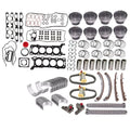 448PN Engine Overhaul Kit Timing Gasket Bearing Piston Ring Set For Land Rover 4.4L 4.4 L T GAS Engine Repair Spare Parts 05-13