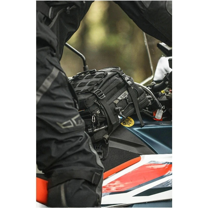 Rhinowalk Universal Motorcycle 9l Tank Bag Mechanic Series Adventure Fuel Tank Pack Fits Most Enduro Dual Sport Bikes