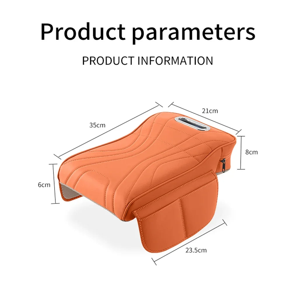 For Rox 01 Polestones 01 2024 Car Tissue Box Height Increase Armrest Pad Thicken Armrest Box Protective Cover Height Pad Storage
