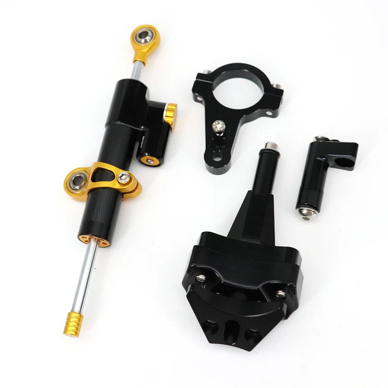 Motorcycle For Kawasaki Ninja 500 2024 Ninja 400 2018-2024 Stabilize Steering Damper Mounting Bracket Kit