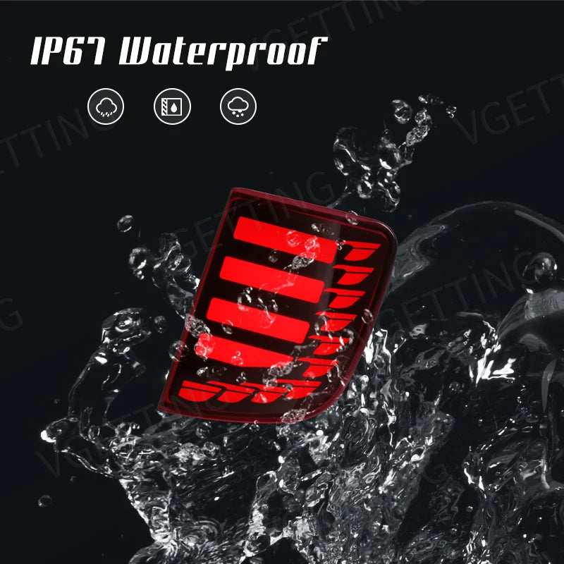 For Toyota Land Cruiser LC200 2008 - 2015 LED Rear Bumper Reflector Warning Brake Light Turn Signal Fog Lamp Car Accessories 12V