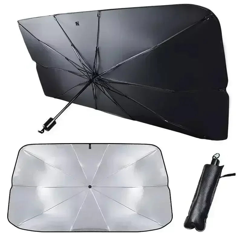 Car Windshield Sunshade Multi-functional Convenient Foldable Car Parasol Interior Front Windshield Parasol Protechor Accessories
