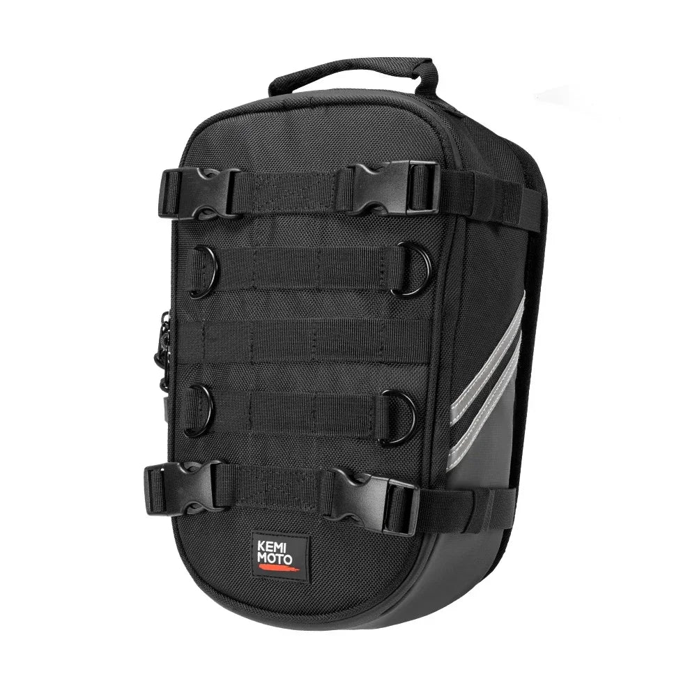Motorcycle Rear Fender Tail Bag Dirt Bike Enduro Tool Roll Bags Universal for Adventure Off Road Bike Motocross Dual Sport Bag