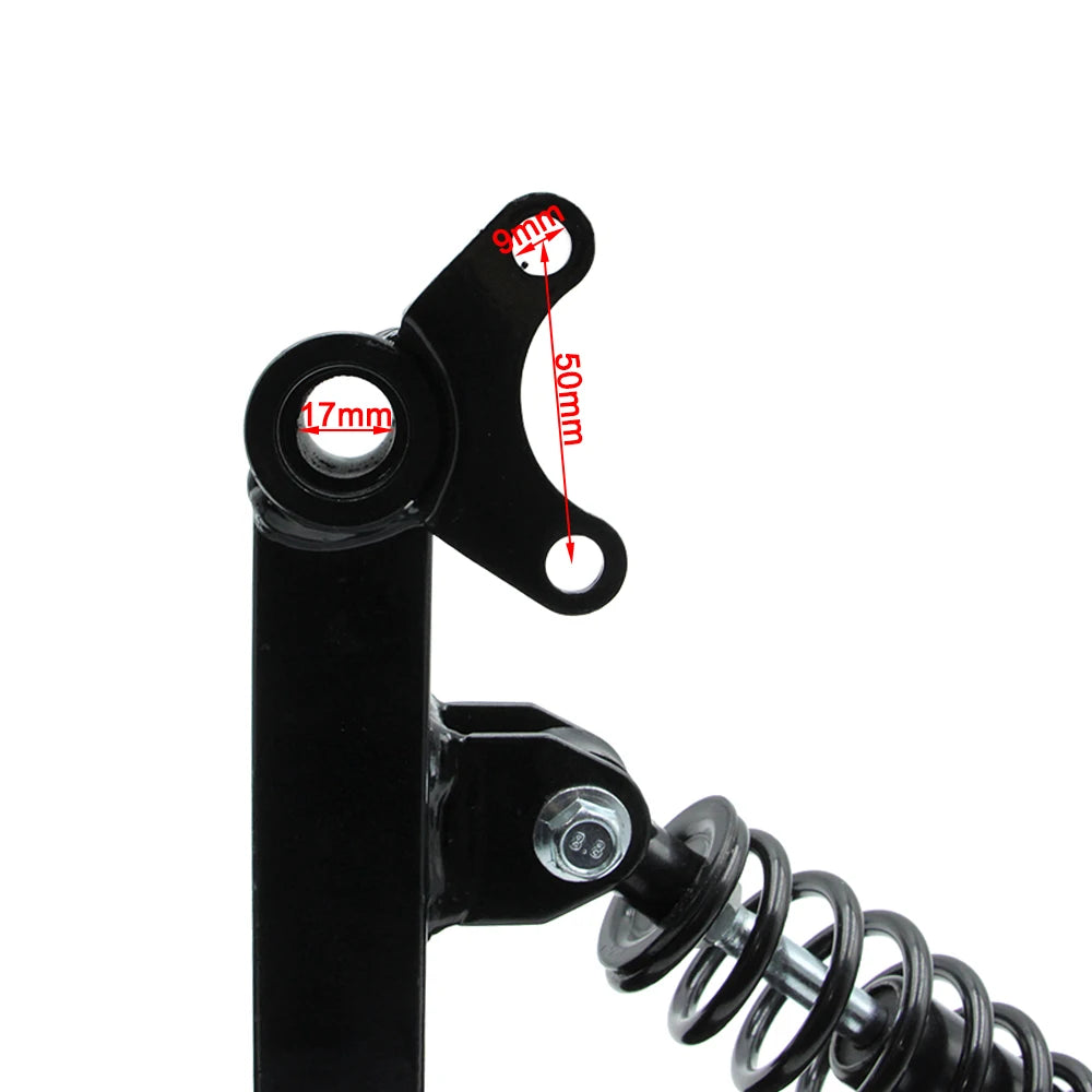 Snowmobile 17MM Plastic Skis For 50cc-250cc ATV Kids Go kart Buggy Quad Bike Electric Motorcycle Front Wheels Modified Parts