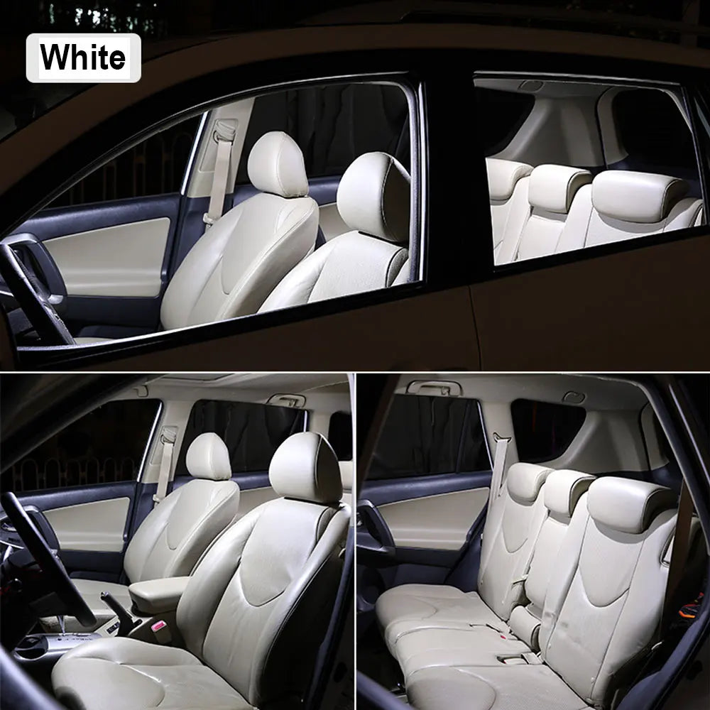 Interior LED Lights Kit For Toyota Hilux 2006 2007 2008 2009 2010 2011 2012 2013 2014 2015 2016 2017 2018 2019 2020 2021 Canbus