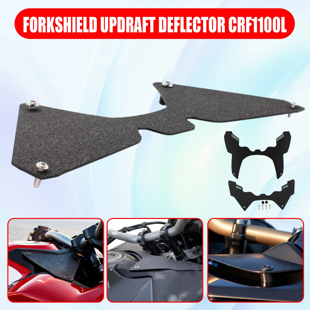 Forkshield Updraft Deflector CRF1100L Moto Fuel Tank Front For Honda CRF1100L CRF 1100 L Africa Twin 2020-2023 Cover Accessories