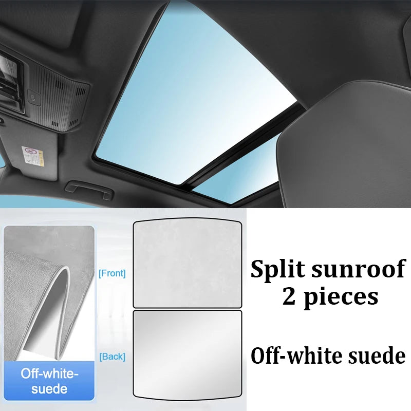 Sun Shade For Rox Polestones 01 Accessories 2024 2025 2023 Sunroof Cover Electrostatic Adsorption Skylight Part Protector Visor