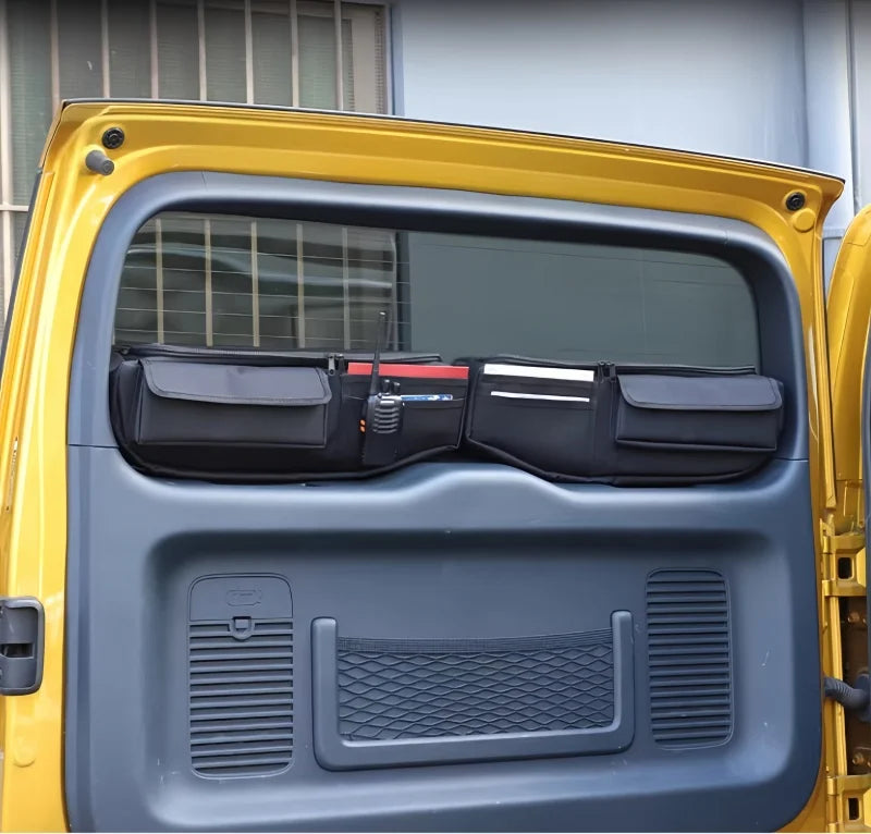 Car Tailgate Window Storage Bags Fit for BYD  Leopard 5 Leopard 8 Modified Car Rear Window Half-Height Storage Bag Upgrade Parts