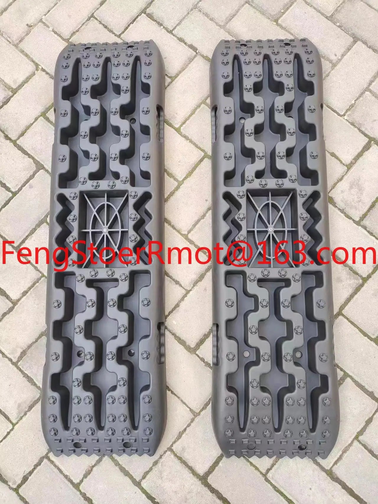 4X4 Recovery Traction Mats Recovery Traction Tracks Boards with Jack Lift Base for Off-Road Truck, Cars, Sand, Snow, Mud