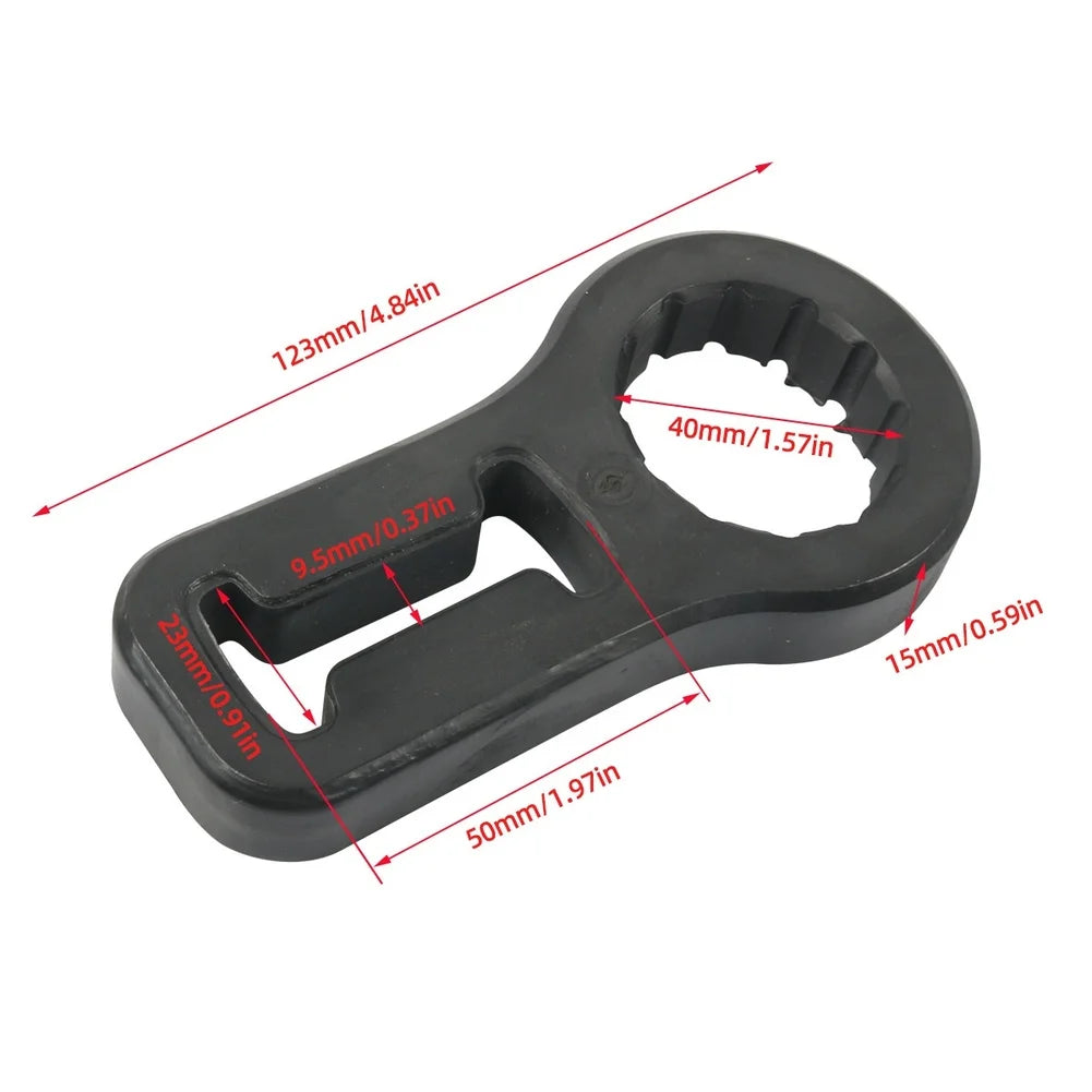 High Lift Jack Base Kit with Tire Lifter Handle Clamp and Gloves for Off Road RV Farm Truck Trailer Lifting and Recovery Tasks