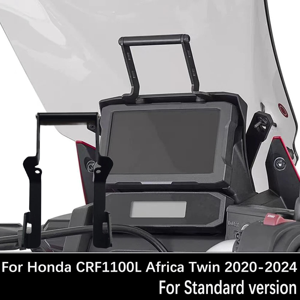NEW Motorcycle Accessories For HONDA CRF1100L Africa Twin CRF 1100 L 2020-2024 Bracket GPS Board Bracket Mobile Phone Holder USB