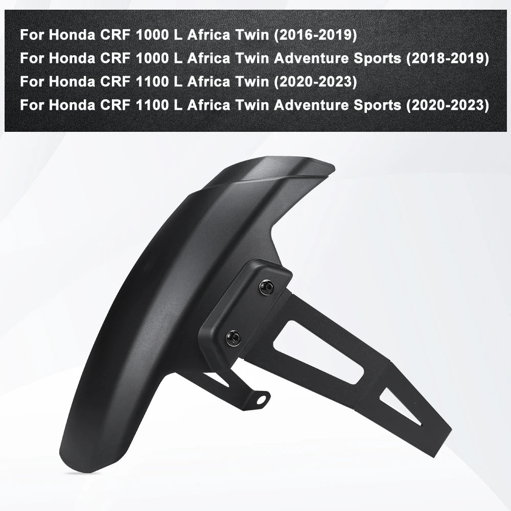 Motorcycle Fender Splash Extender For Honda CRF 1000 L CRF1000L CRF 1100 L CRF1100L Africa Twin Adventure Sports