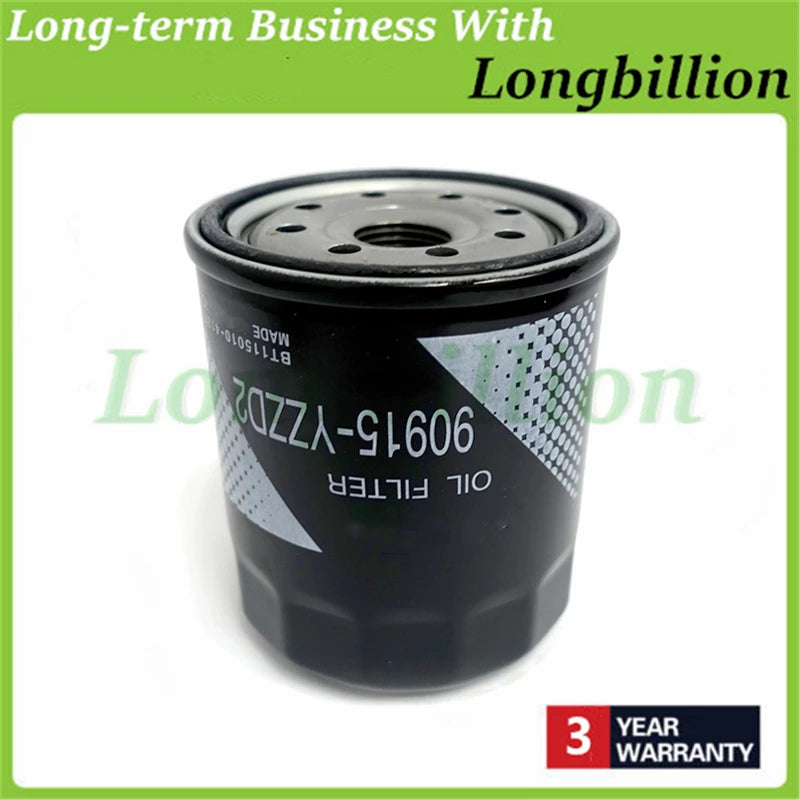 New Oil Filter Element 90915-YZZD2 90915-20001 90915-20004 for Toyota Land Cruiser Crown Camry Celica Hilux Hiace Yaris