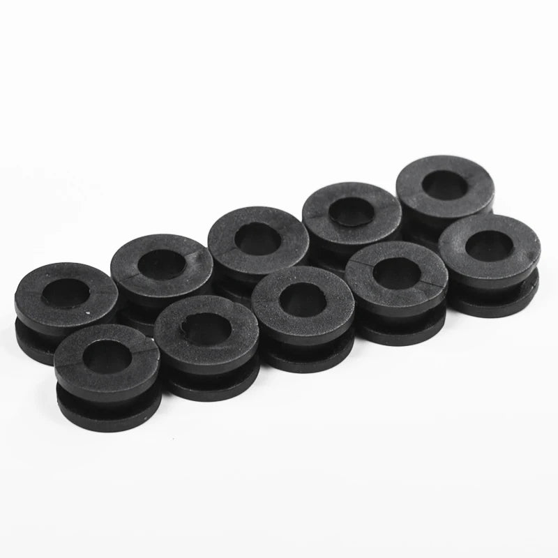 10Pcs Motorcycle Side Cover Rubber Grommets Gasket Fairings For Yamaha For Honda For Suzuki CBR GSXR Ninja ZX YZF Kawasaki Black