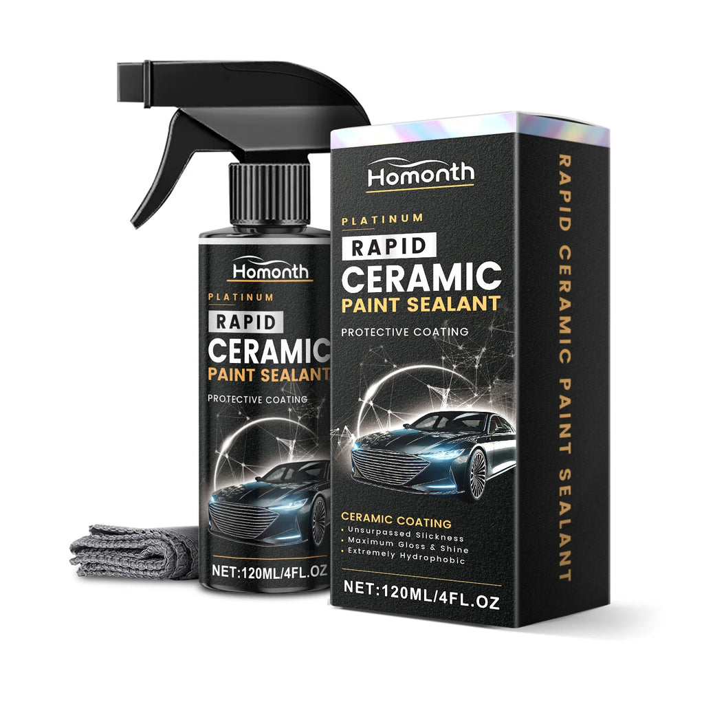 Platinum Ceramic Car Coating Spray Rapid Paint High Gloss Glass Rain Repellent Acid Rain Protect Auto Exterior Detail Care Spray