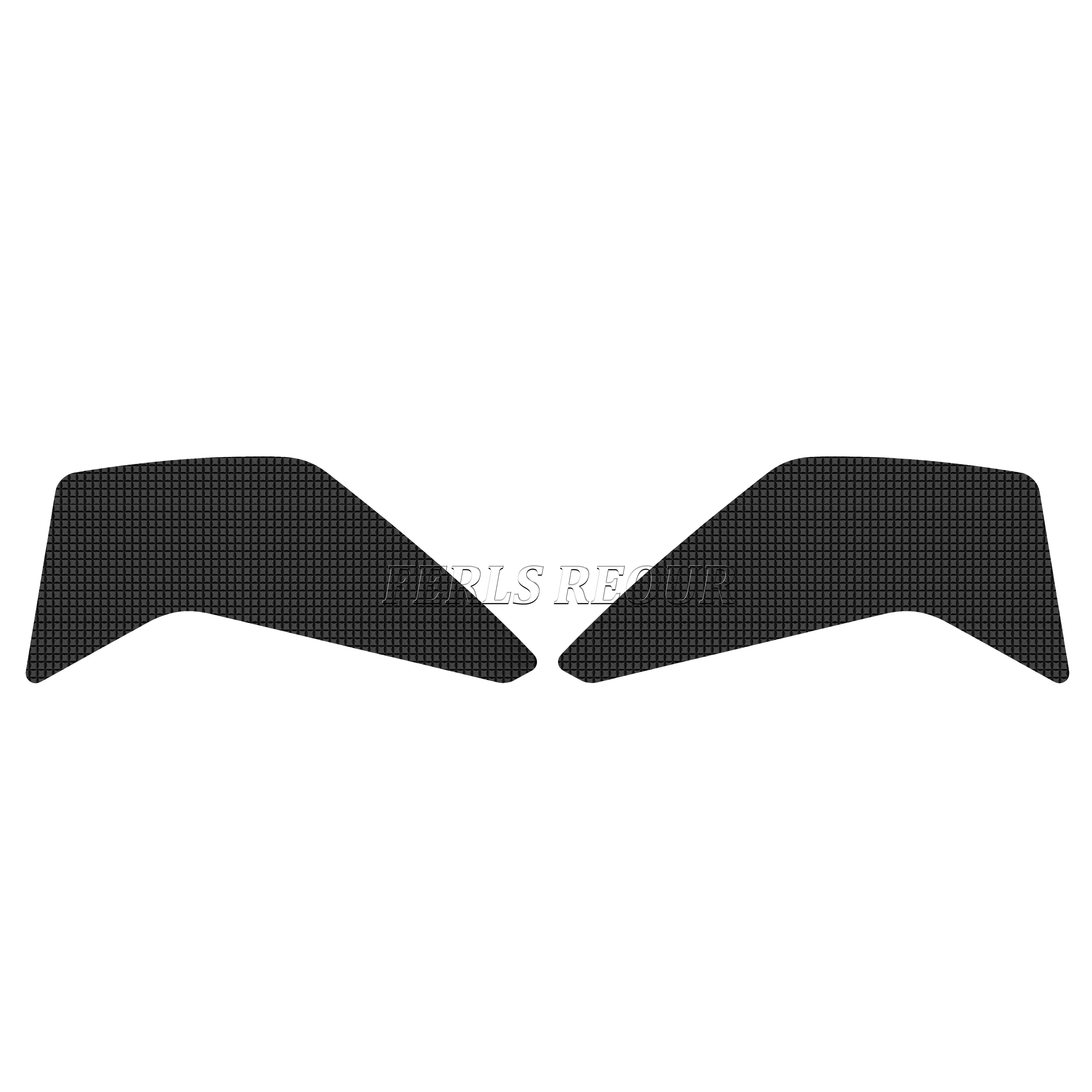 Fuel tank stickers for Honda AFRICA TWIN 2016-2019, black anti-slip fuel tank mats, motorcycle fuel tank protectors