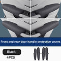 For BYD Seal U Sealion 6 Song Plus DM-i EV 2023~2025 2024 LHD Car Inner Door Handle Leather Protective Cover Interior Accessorie