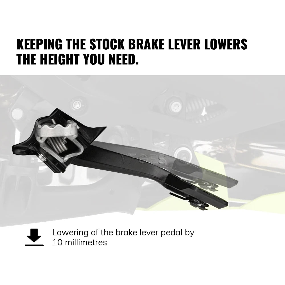 For BMW R1300GS R 1300 GS R1250GS R 1250 GS R1200GS Adv Motorcycle Brake Lever Lowering Adjustment Brake Pedal Brake Lever Mount