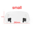 FOR YAMAHA TENERE 700 XMAX 300 250 400 TRICITY 155 125 TMax Lux Max Risen Adjustable Windscreen Windshield Spoiler Air Deflector