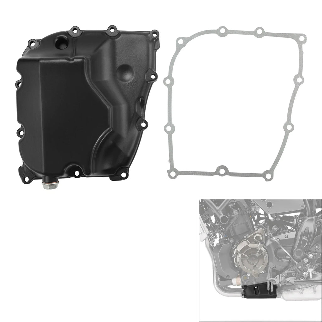 Motorcycle Oil Pan Strainer Cover Assy For Yamaha MT-07 2014-2020 FZ07 2015-2017 XSR700 2016-2024