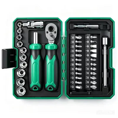 40PCS Portable Universal Motorcycle Repair Tool Kit Socket Wrench Set For Honda Africa Twin 1100 1000 650 CRF1100 L NT1100