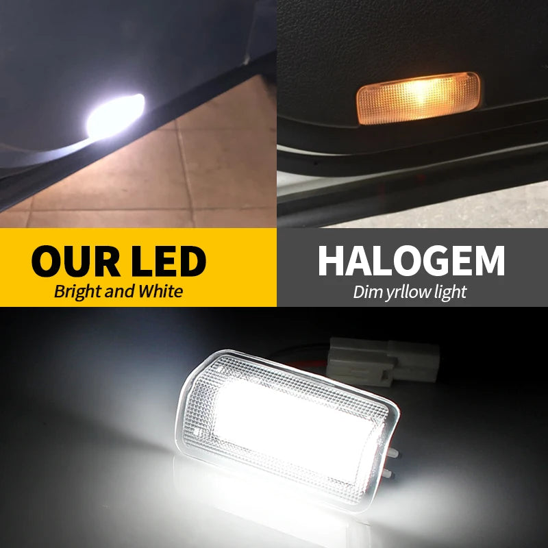 2/10PC LED Courtesy Lamp Car Door Lights For Toyota Camry Sienna Avalon Tundra Venza Highlander 4Runner Land Cruiser 8123030200