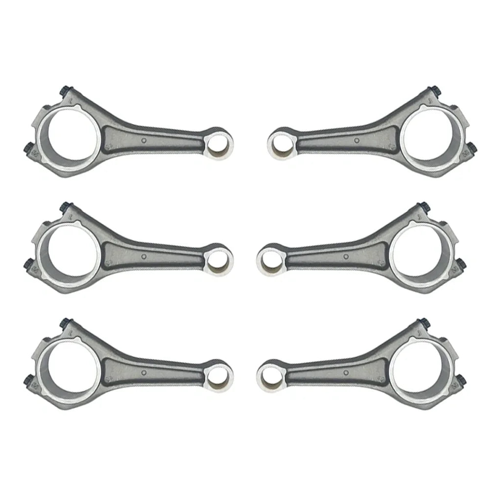 306PS Engine Connecting Con Rod New Set 3.0L 3.0 L T L6 GAS FOR JAGUAR LAND ROVER 2012-2021 LR041639LG F-PACE XE XF XJ DISCOVERY