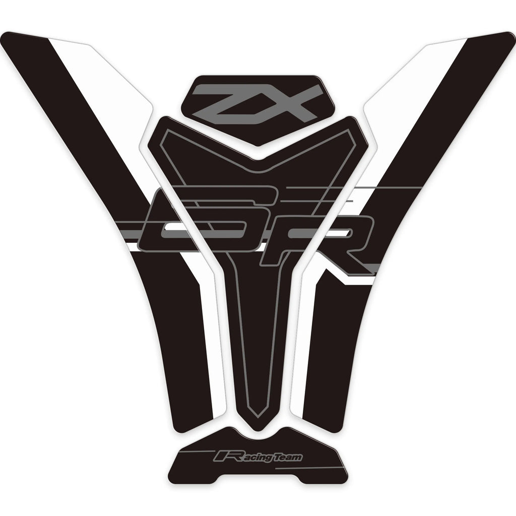 NEW fit kawasaki Ninja ZX6R ZX6R 3D Stickers Decals Tank Pad Gas Fuel Oil Cap Protector Front Face Fairing Fender