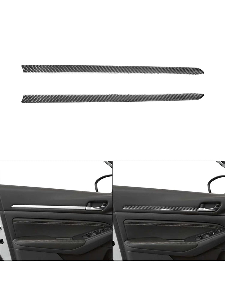 Car imitation Carbon Fiber Sticker For Nissan Altima 2019 2020 2021 2022 2023 Car interior Decorative accessories