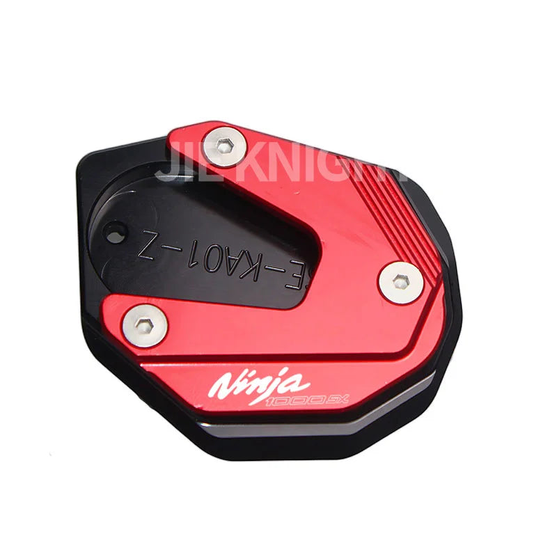 2024 For Kawasaki NINJA NINJA650 Ninja1000sx Ninja 650 1000sx CNC Motorcycle Kickstand Pad Foot Side Stand Extension Pad