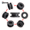 10Pcs Motorcycle Side Cover Rubber Grommets Gasket Fairings For Yamaha For Honda For Suzuki CBR GSXR Ninja ZX YZF Kawasaki Black