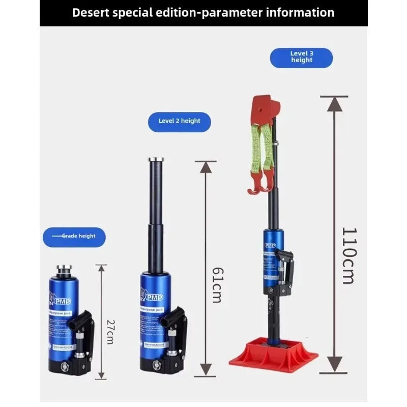 New Outdoor Escape Rescue Hydraulic Jack Powerful Off Road Recovery Jack Heavy Lifting Farm Jack