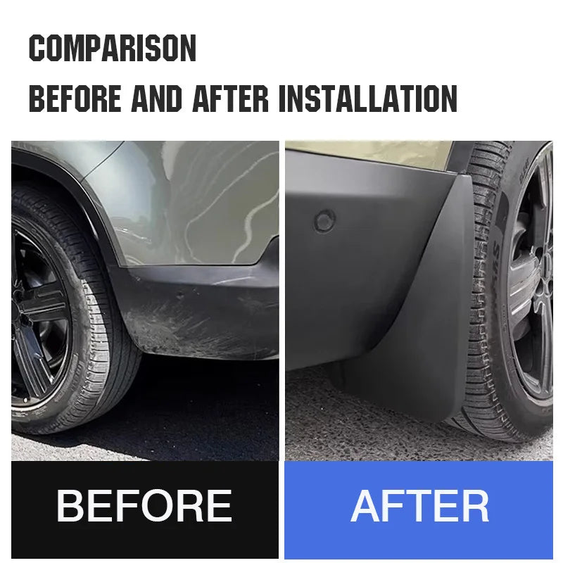 For Rox 01 Polar Stone (Jishi) 01 2023 2024 2025 2026 Car Mudguard Front Rear Wheel Fender Mud Guard Mudflaps Splash Guards