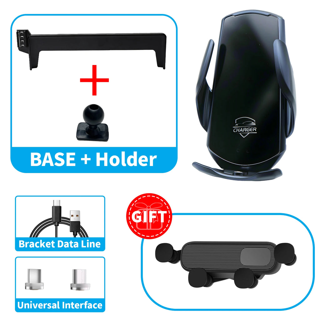 for Polestone 01 Rox 01 Car Phone Holder Screen Fixed Navigation Bracket Base Wireless Charging