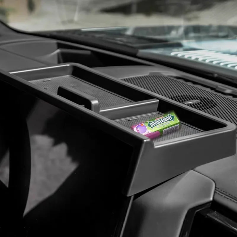 For Byd Leopard 8 Denza B 2025 Central Control Screen Rear Storage Box Storage Special Interior Accessories Storage