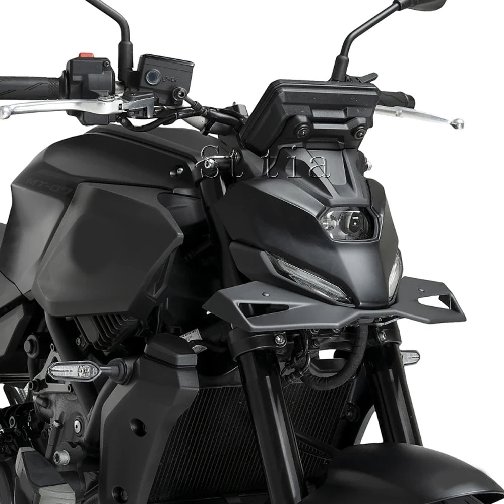 MT-07 New Motorcycle Front Spoiler Kit For Yamaha MT 07 MT07 2025- Downforce Naked Frontal Spoiler Winglet Aerodynamic Wing