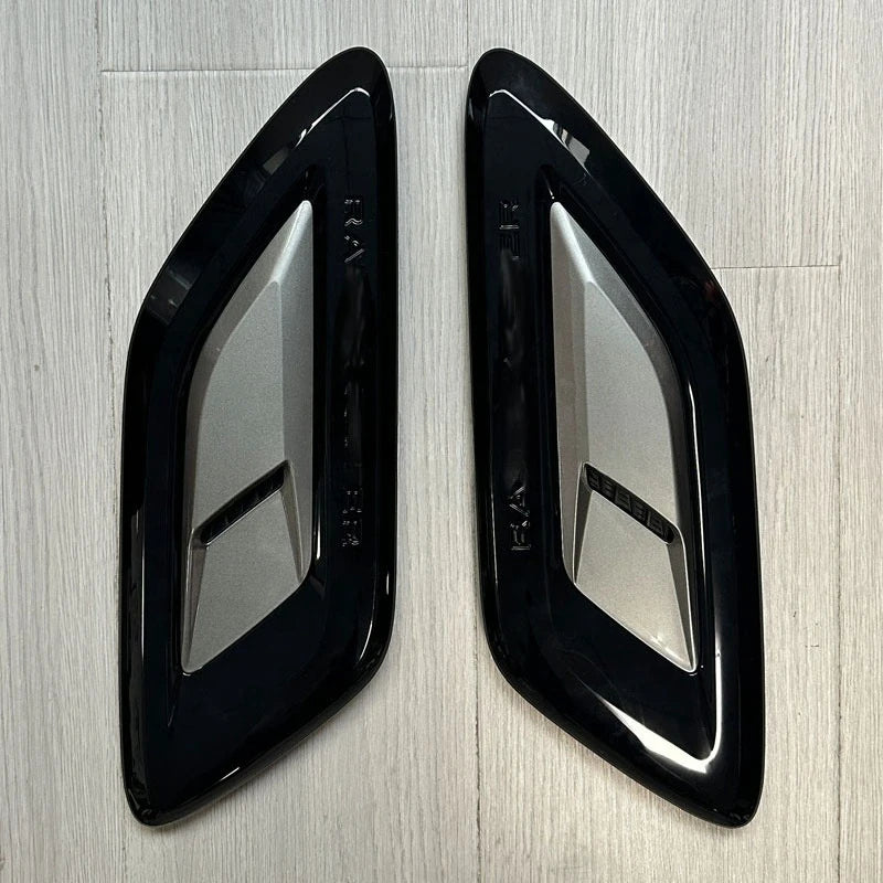 Auto Spare Parts Black Silver Hood Vents for 2018 Land Rover Range Rover Sport Exterior Accessories