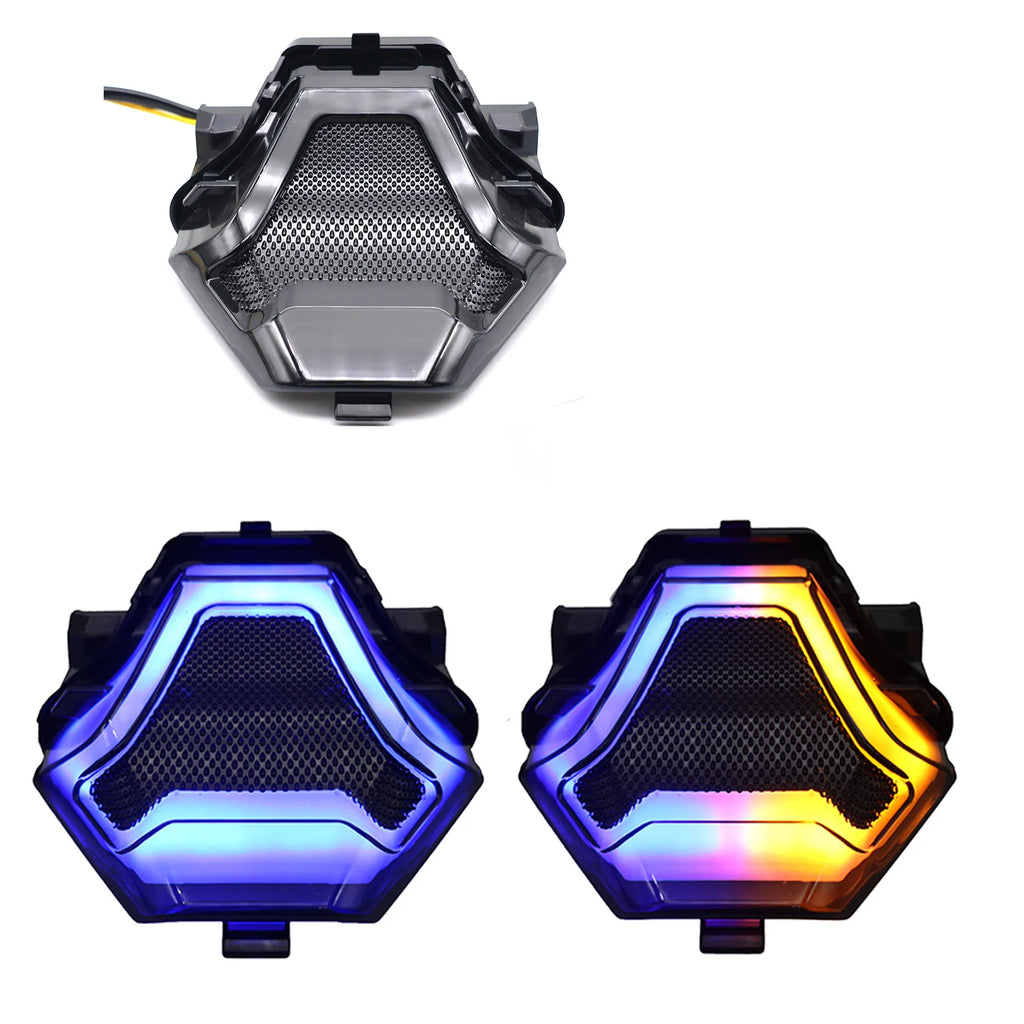 For Yamaha R3 R25 MT03 MT-03 MT07 MT-07 MT-25 FZ-07 Taillight Rear Tail Light Brake light Turn Signals Integrated LED Stop Lamp