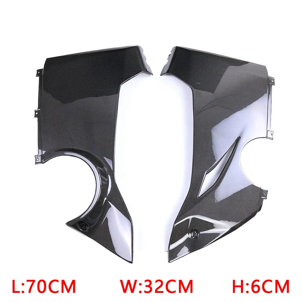 Apply to ducati Panigale V4 V4S V4R 2018 2019 2020 2021 carbon fiber exterior accessories side panel exhaust hood rear cover
