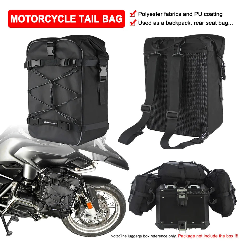 Motorcycle Bag Saddlebag Bumper Bag Backpack For Honda CB500X CRF1000L Africa Twin For BMW R1200GS R1250GS F850GS For VOGE 900DS