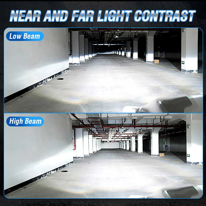 Dualvision 360 H7 LED Canbus Car Light Bulb 6 Sided CSP H1 H8 H9 H11 9005 HB3 9006 HB4 9012 HIR2 Led Headlamp For Projector Lens