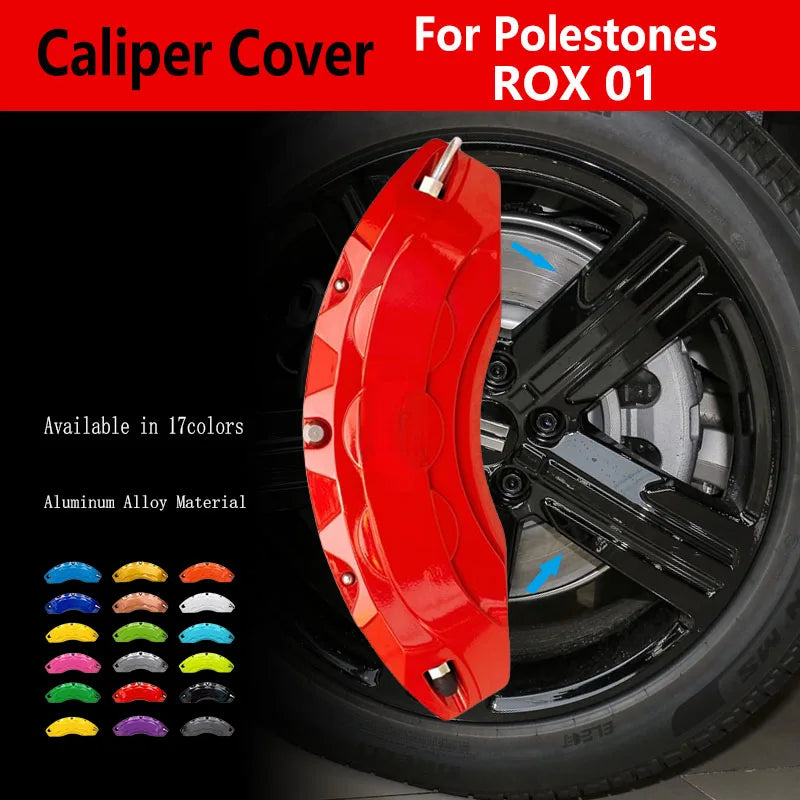 For Polestones 01 ROX01 ROX 01 2023 2024 2025 2026 Car Brake Caliper Cover Aluminum
