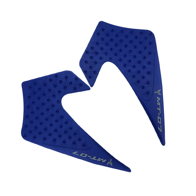 For YAMAHA MT-07 FZ07 2013-2017 Motorcycle Accesorios Rubber Side Fuel Stickers Anti Slip Fuel Tank Pad