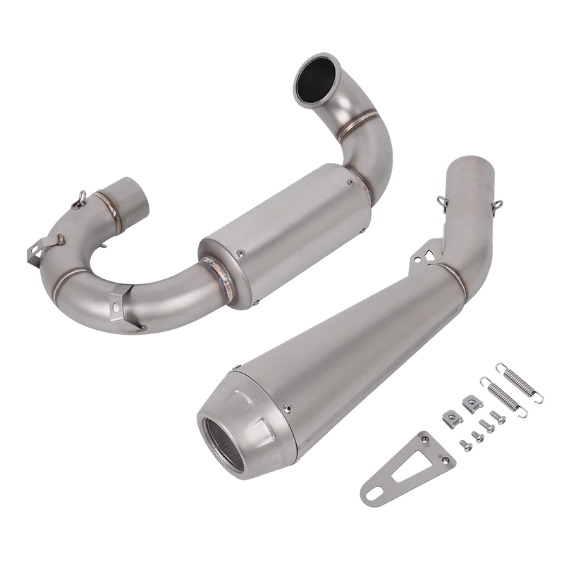 Motorcycle Exhaust Systems Slip On Stainless Link Pipe Muffler DB Killer For Ducati Ducati Panigale V2 Streetfighter 2019 - 2024