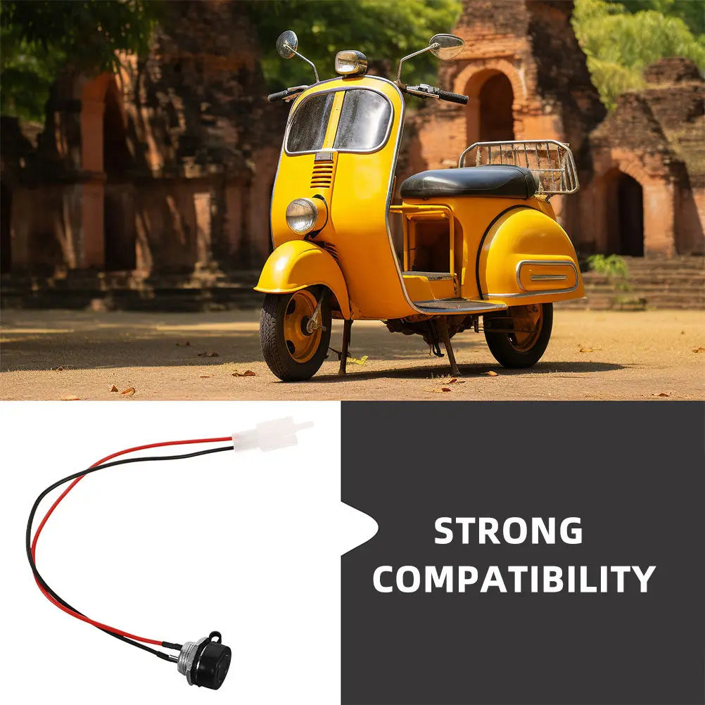 4 Pcs Electric Motorcycle Charging Port for Razor Bike Ebike Replacement Parts Connector Scooters